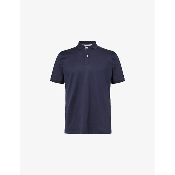 Eleventy Regular-Fit Short-Sleeve Cotton Polo Shirt