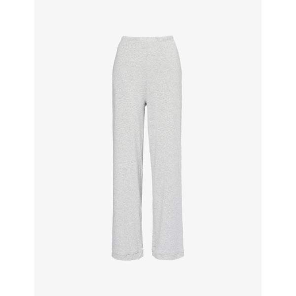 Adanola Brand-tab relaxed modal pyjama trousers