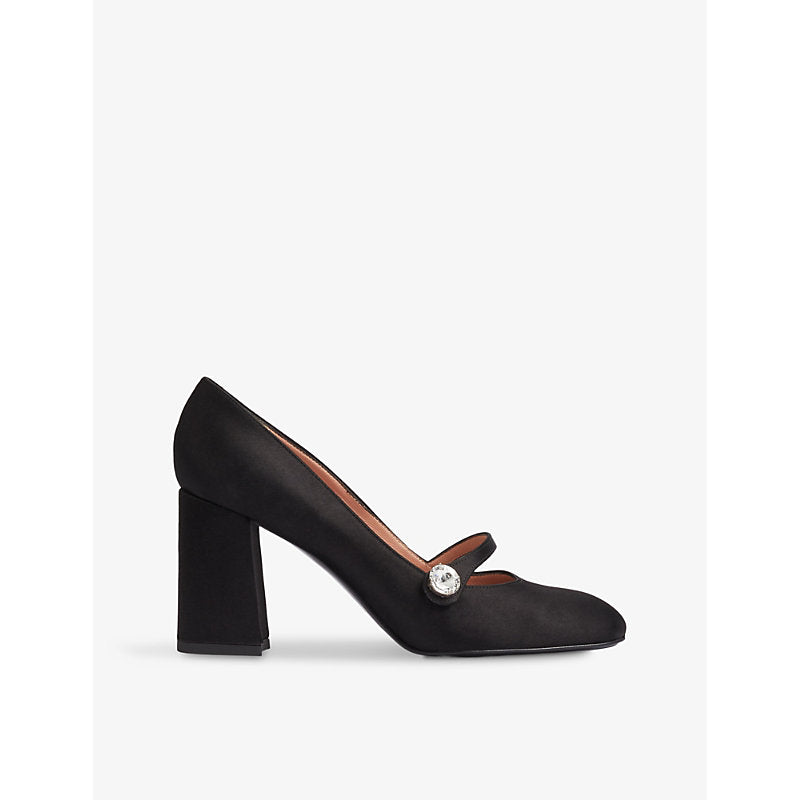 Lk Bennett Cilla satin Mary Jane courts