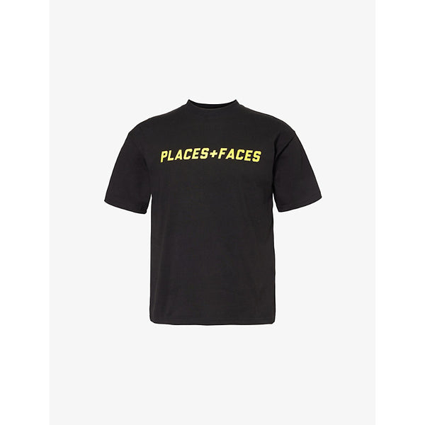 Places + Faces Exclusive Logo crew-neck regular-fit cotton-jersey T-shirt