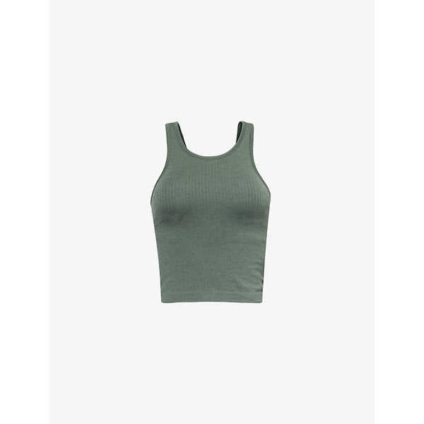 Lululemon Ebb to Street Ribbed Woven Top