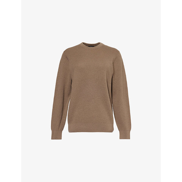 Theory Maden round-neck wool jumper