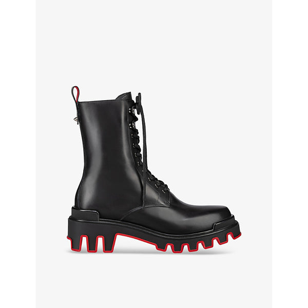 Christian Louboutin Trott Dune Alta Uomo leather boots | Christian Louboutin