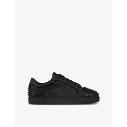 Christian Louboutin Seavaste 2 Orlato studded leather and nylon low-top trainers | Christian Louboutin