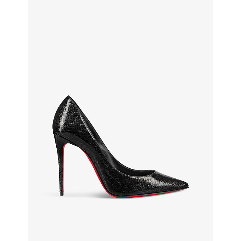 Christian Louboutin Kate 100 Star speccio-leather courts | Christian Louboutin