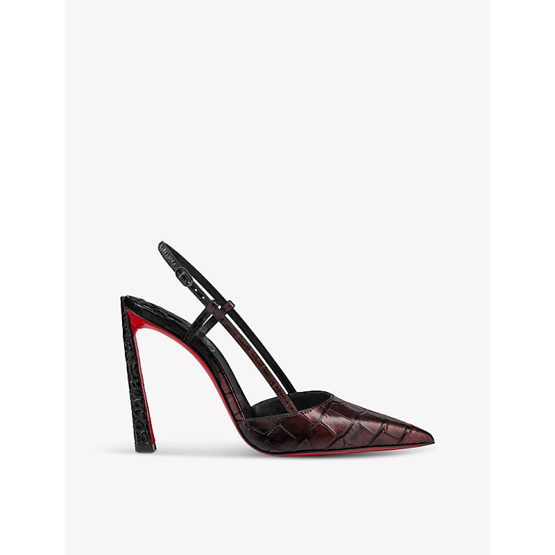 Christian Louboutin Condoroline 100 leather heeled courts