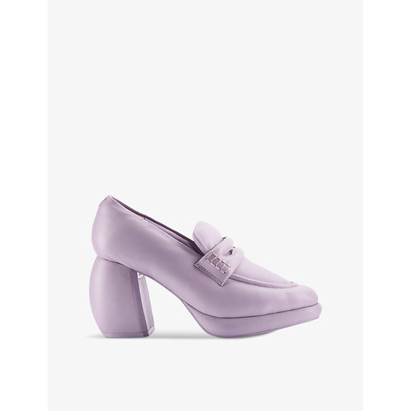 Clarks X Martine Rose Martine Rose x Clarks Loafer 1 leather-blend heeled loafers