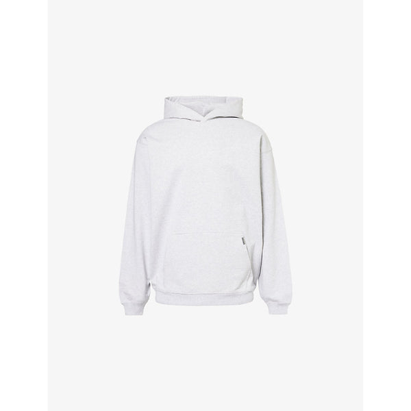 Represent Initial kangaroo-pocket relaxed-fit cotton-jersey hoody