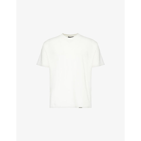 Represent Initial short-sleeves oversized cotton-jersey T-shirt