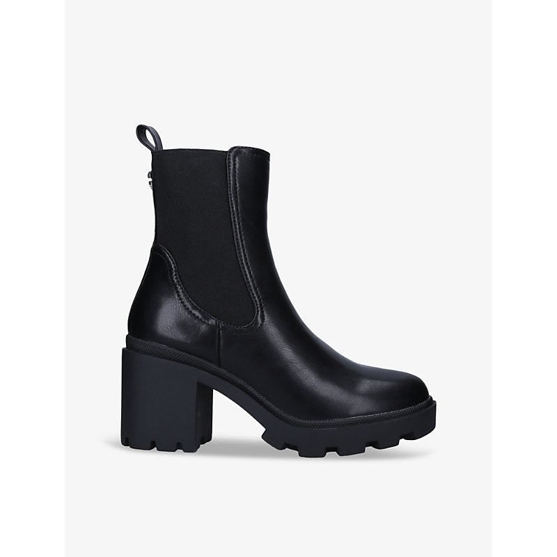 Carvela Siren faux-leather heeled Chelsea boots