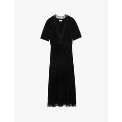 Zadig&Voltaire Redox chain-jacquard silk midi dress | ZADIG&VOLTAIRE