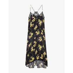 Zadig&Voltaire Risty floral-print crepe maxi dress | ZADIG&VOLTAIRE