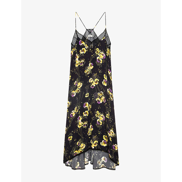 Zadig&Voltaire Risty floral-print crepe maxi dress