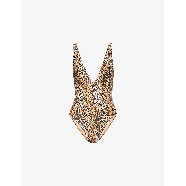 Melissa Odabash Caribbean leopard-print swimsuit