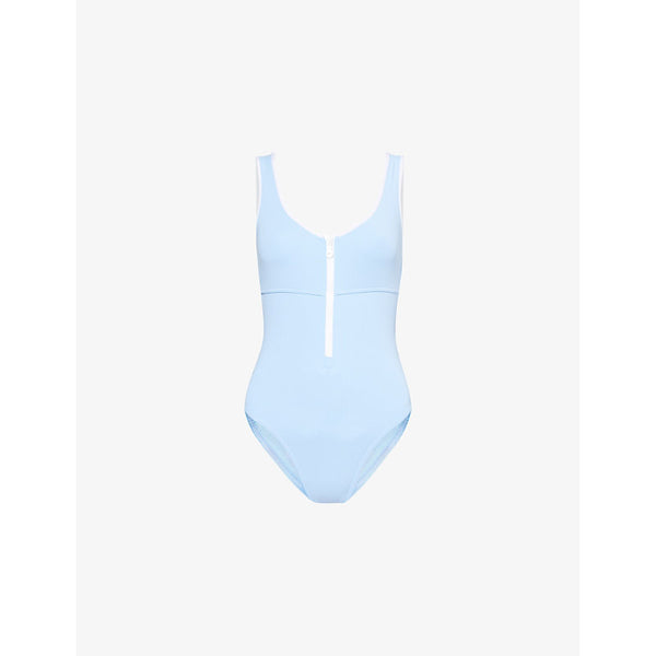 Melissa Odabash Bellino zip-front swimsuit