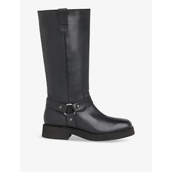 Whistles Matteo leather heeled knee-high boots