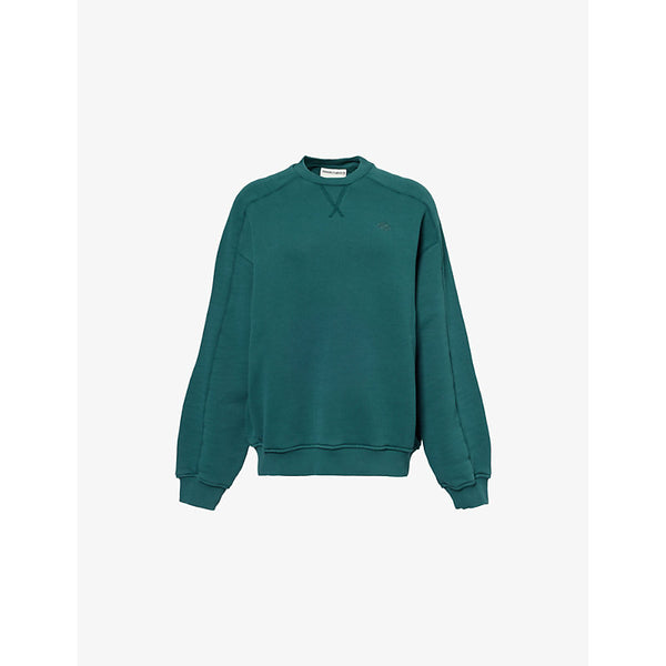 The Couture Club Laundered Classic Cotton-Jersey Sweatshirt