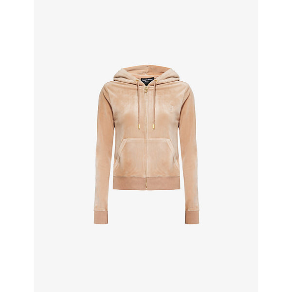 Juicy Couture Robertson velour stretch-woven hoody