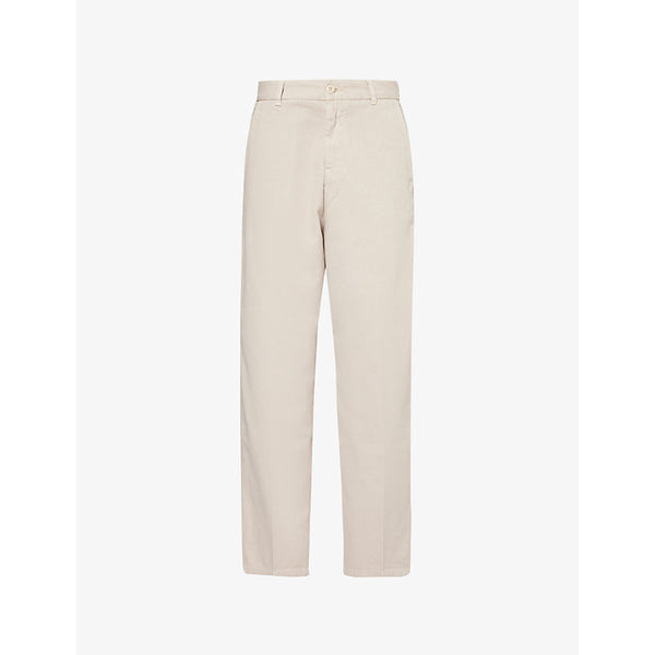 Carhartt WIP Brady loose-fit wide-leg organic-cotton twill trousers