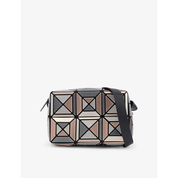 Bao Bao Issey Miyake Ensemble Geometric-Pattern PVC Cross-Body Bag