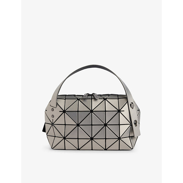 Bao Bao Issey Miyake Boston Geometric-Pattern PVC Bag