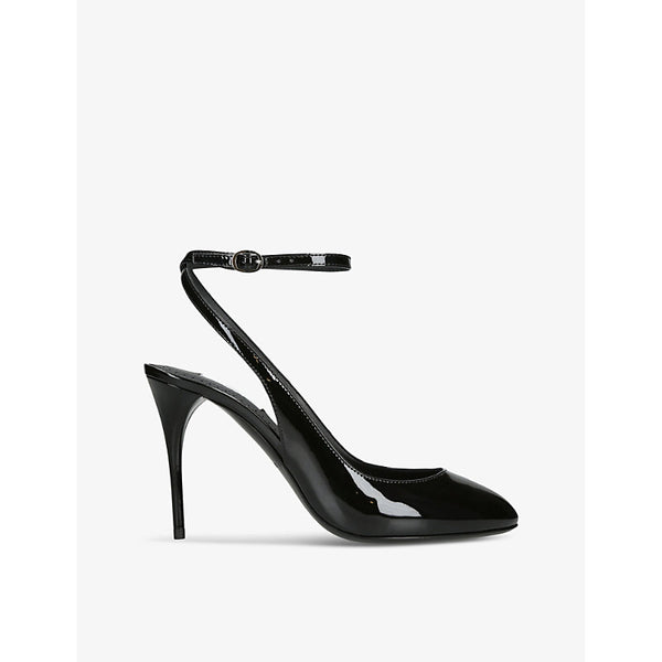 Azzedine Alaia 90 ankle-strap patent-leather heels | Azzedine Alaia