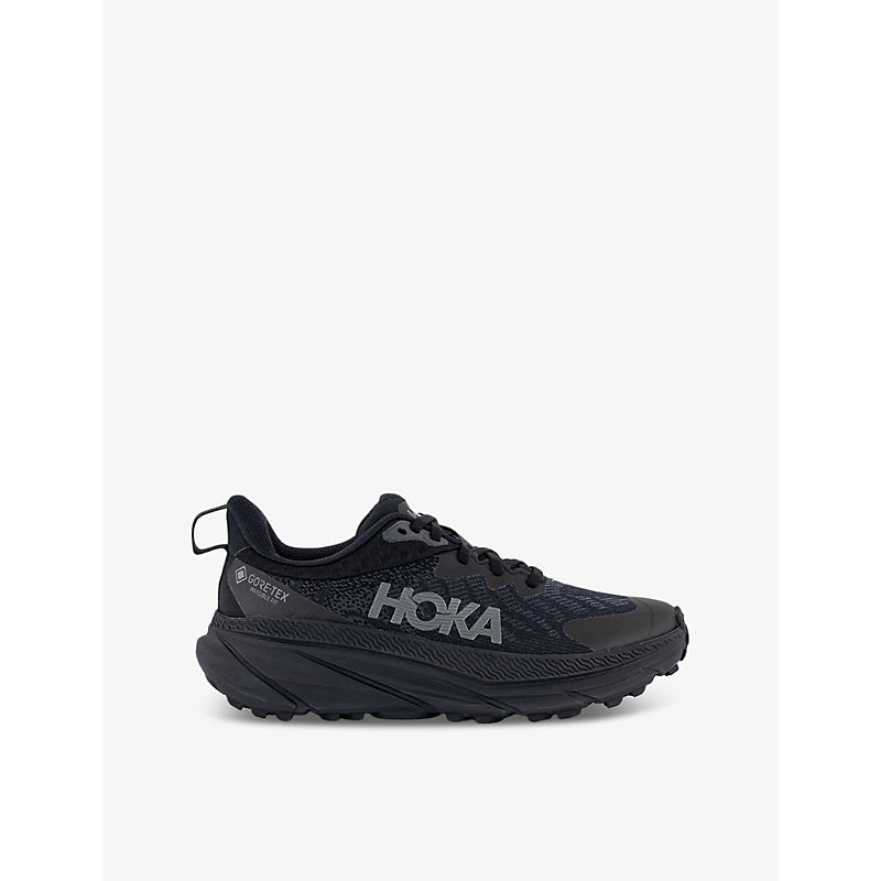 Hoka Challenger ATR 7 GTX mesh and leather low-top trainers