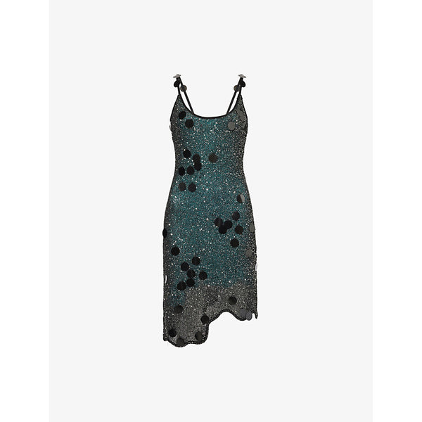 Ph5 Bindi sequin-embellishment knitted mini dress