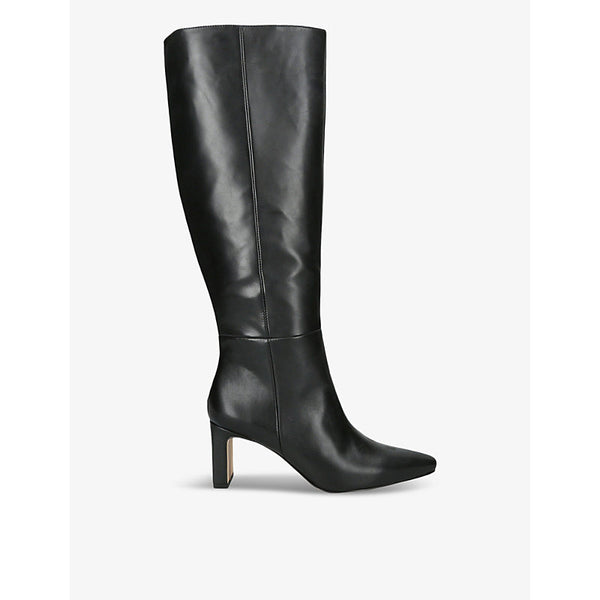 Sam Edelman Sylvia knee-high leather heeled boots | Sam Edelman