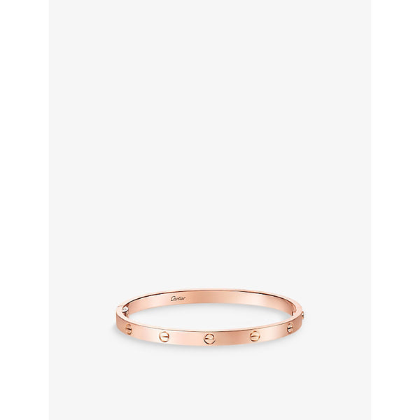 Cartier LOVE medium 18ct rose-gold bracelet