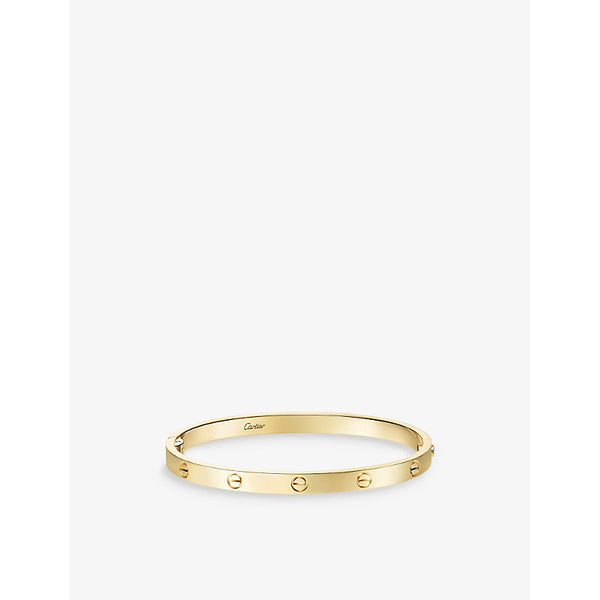 Cartier LOVE medium 18ct yellow-gold bracelet