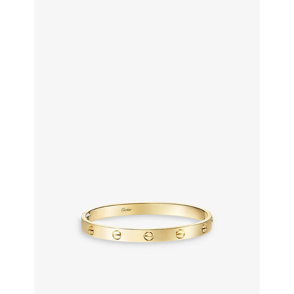 Cartier LOVE classic 18ct yellow-gold bracelet