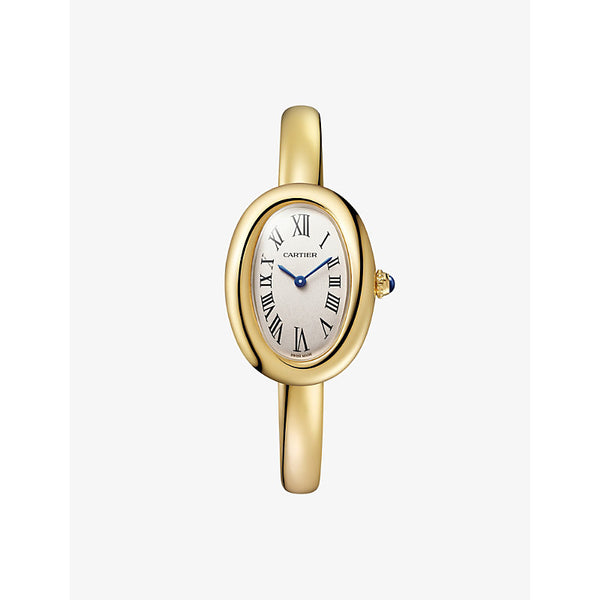 Cartier CRWGBA0018 Baignoire small 18ct yellow-gold quartz watch