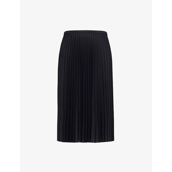 Lacoste Active Tennis pleated woven midi skirt