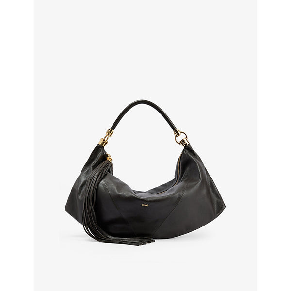 Chloe Foulard Hobo leather shoulder bag