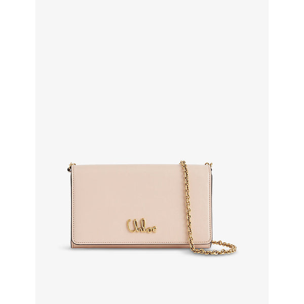 Chloe Iconic leather wallet on chain