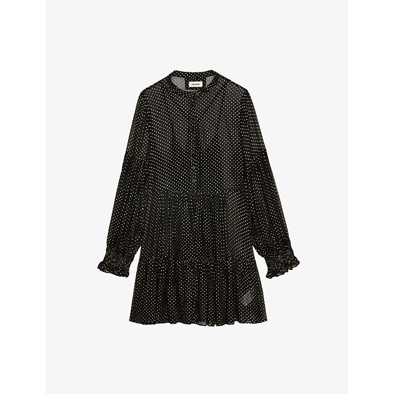 Zadig&Voltaire Randy sequin-embellished woven mini dress | ZADIG&VOLTAIRE