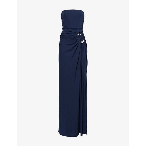 Simkhai Emma ruched stretch-jersey maxi dress | SIMKHAI