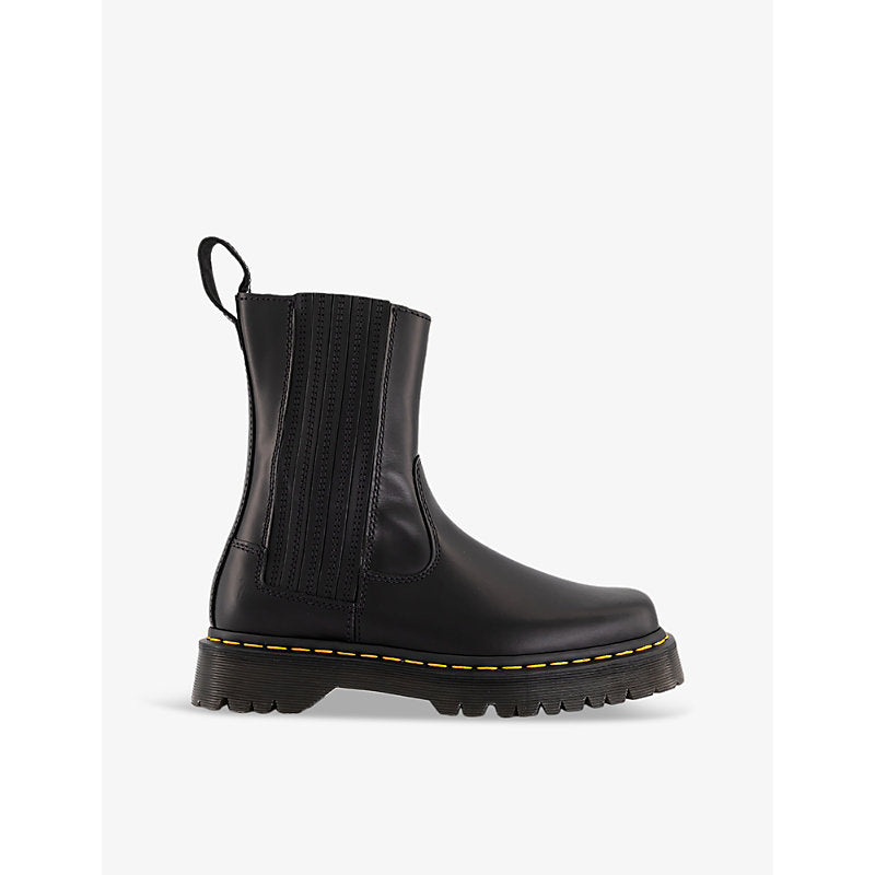 Dr. Martens Amaayah elasticated-side leather ankle boots | Dr. Martens