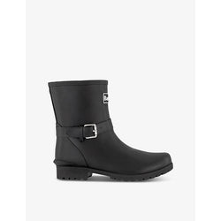 Barbour Penshaw buckle-embellished rubber wellington boots