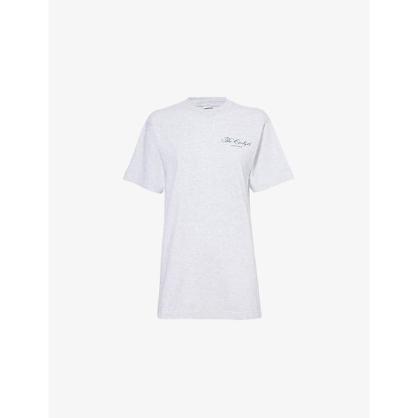 Sporty & Rich The Carlyle Souvenir Short-Sleeve Cotton-Jersey T-shirt