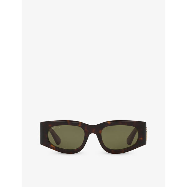 Gucci GG1664S square-shape acetate sunglasses