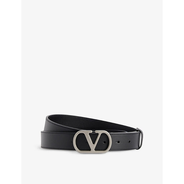 Valentino Garavani VLogo Signature Leather Belt