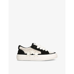 Amiri Sunset star-embroidered suede low-top trainers | Amiri