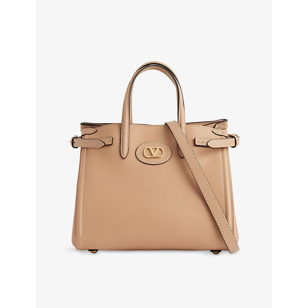 Valentino Garavani Antibes Small Leather Tote Bag