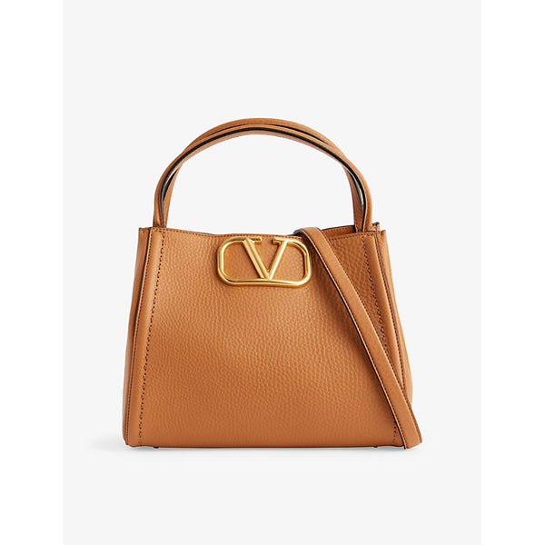 Valentino Garavani Altime VLogo medium leather tote bag