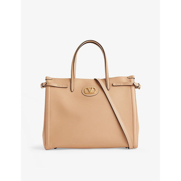 Valentino Garavani Antibes VLogo medium leather tote bag