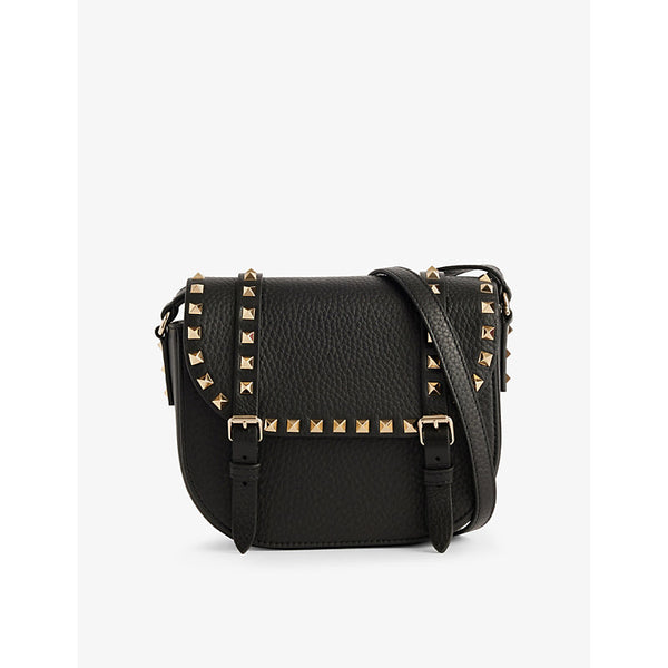 Valentino Garavani Rockstud grainy leather crossbody bag