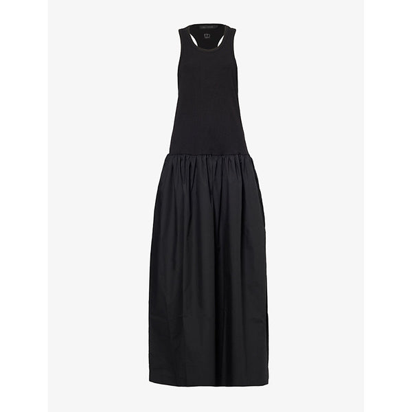 Camilla And Marc Horizon Sleeveless Cotton-Blend Maxi Dress