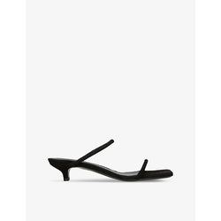 Toteme The Minimalist heeled suede sandals | Toteme